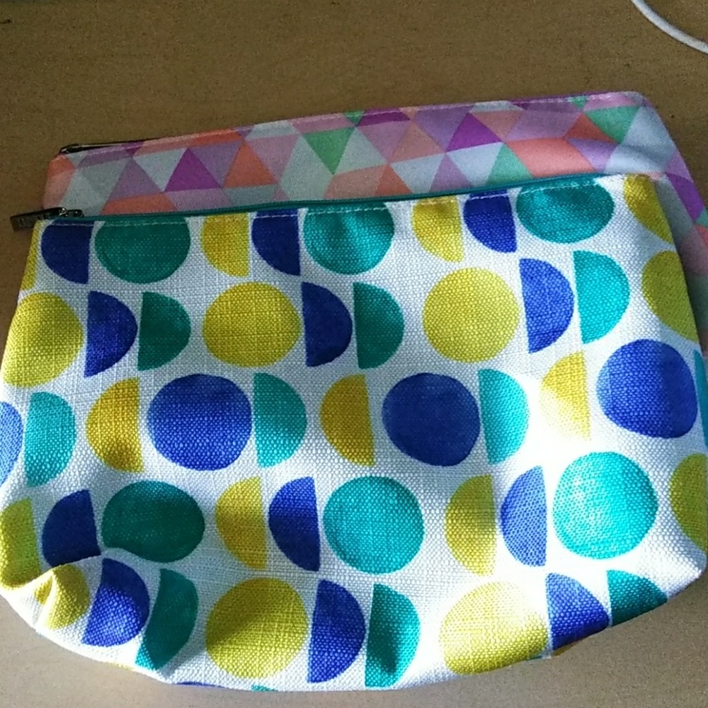 Two Clinique make-up bags